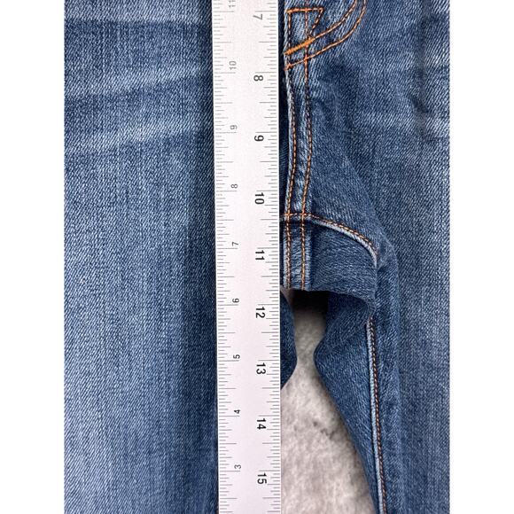 Jean Shop NYC Jeans 31 Womens Ellen Boyfriend Selvedge Denim In Hobo Distressed - Picture 4 of 8